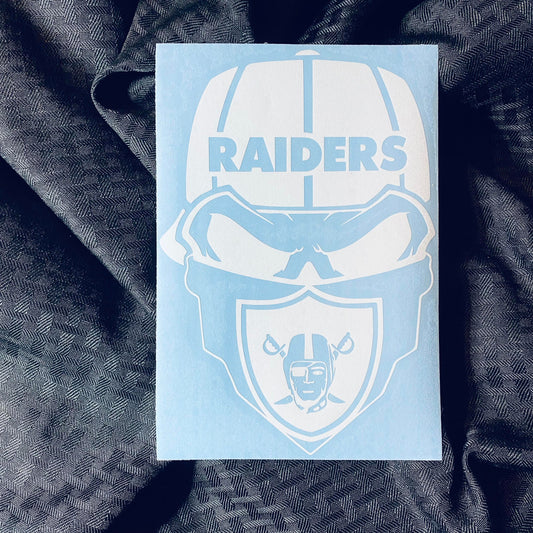 Raiders Skull Decal