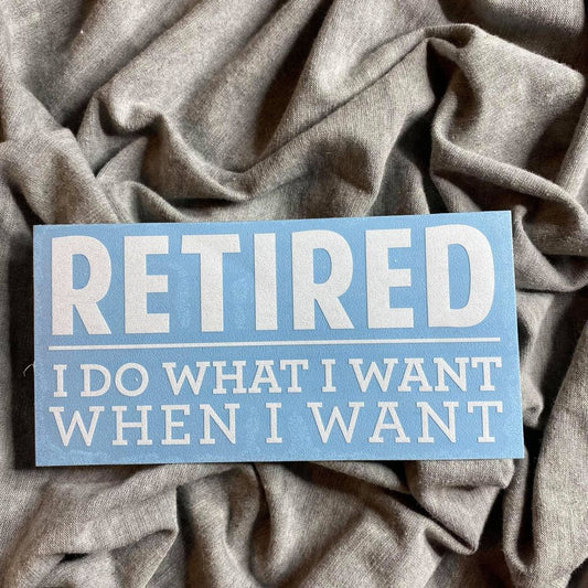 Retired Decal