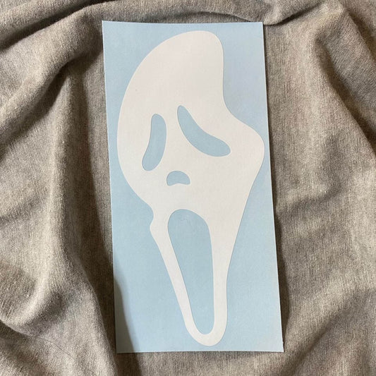 Scream Mask Decal