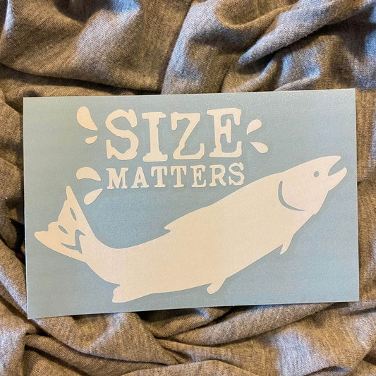 Size Matters Decal