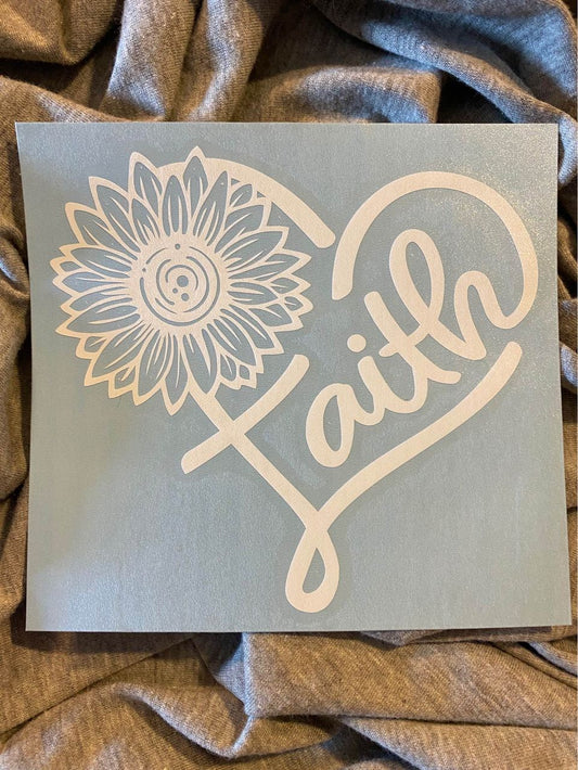 Sunny Faith Decal