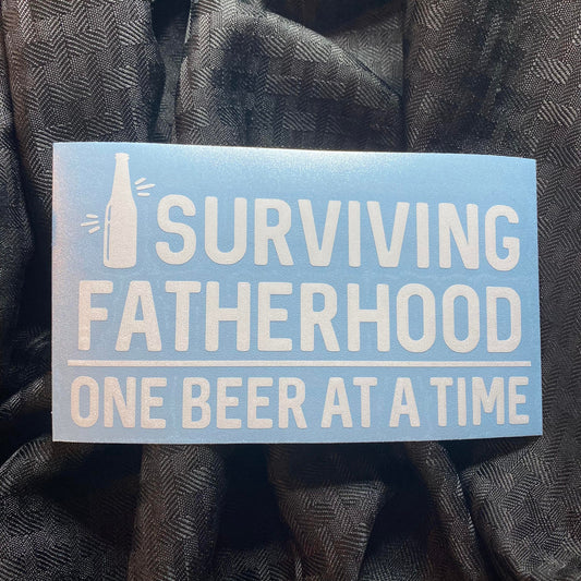 Surviving Fatherhood Decal